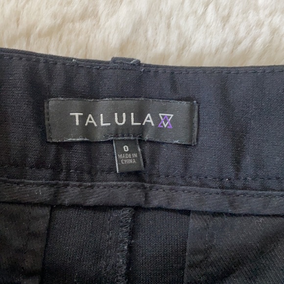 SOLD | Talula Black Dressy Shorts - Picture 3 of 4